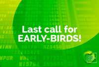 Letzte Chance – günstige Early-Bird-Tickets nur noch bis zum 31. Juli!